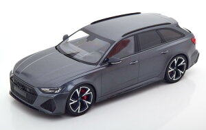~j`vX 1/18 AEfB RS6 Aog 2019 }bgO[^bNMinichamps 1:18 Audi RS6 Avant 2019 matt-grey-metallic