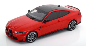 ~j`vX 1/18 BMW M4 2020 bh^bN 720 MINICHAMPS 1:18 BMW M4 2020 redmetallic Limited Edition 720 pcs