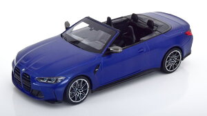 �~�j�`�����v�X 1/18 BMW M4 �R���o�[�`�u�� 2021 G83 �}�b�g�u���[���^���b�N 438�����Minichamps 1:18 BMW M4 Convertible 2021 matt-blue-metallic Limited Edition 438 pcs