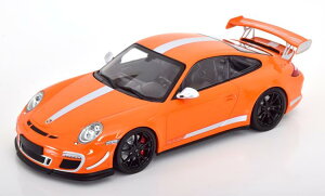 �~�j�`�����v�X 1/18 �|���V�F 911 (997) GT3 RS 4.0 2011 �I�����W/�V���o�[ Minichamps 1:18 Porsche 911 (997) GT3 RS 4.0 2011 orange silver