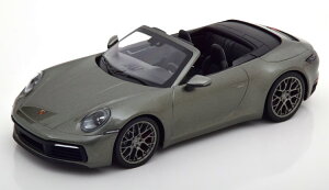 ~j`vX 1/18 |VF 911 (992) J 4S Ro[`u 2019 O[O[ ^bN 504Minichamps 1:18 Porsche 911 (992) Carrera 4S Convertible 2019 grey-greenmetallic Limited Edition 504 pcs