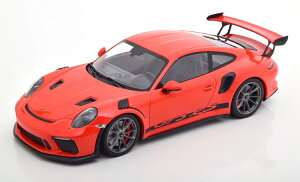 ~j`vX 1/18 |VF 911 GT3 RS 2019 IW 300Minichamps 1:18 Porsche 911 GT3 RS 2019 orange Limited Edition 300 pcs