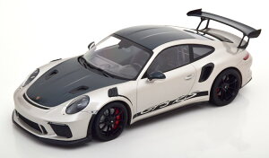 ~j`vX 1/18 |VF 911 (991/2) GT3 RS @CUbn pbP[W 2019 Vo[ ubN 300Minichamps 1:18 Porsche 911 (991/2) GT3 RS Weissach Package 2019 silver black Limited Edition 300 pcs