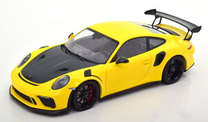 ~j`vX 1/18 |VF 911 (991/2) GT3 RS 2019 CG[ ubN 402 Minichamps 1:18 Porsche 911 (991/2) GT3 RS 2019 yellow / black rims Limited Edition 402 pcs
