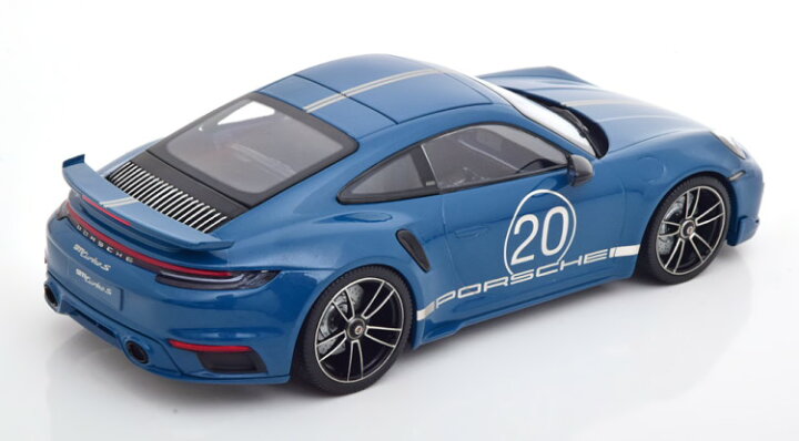 楽天市場】ミニチャンプス 1/18 ポルシェ 911 (992) ターボ S スポーツ 