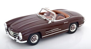 ~j`vX 1/18 ZfXxc 300 SL [hX^[ 1957 _[Nbh JMinichamps 1:18 Mercedes-Benz 300 SL Roadster 1957 darkred