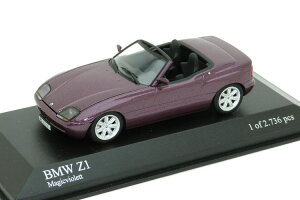 ~j`vX 1/43 BMW Z1 [hX^[ 1989-1991 p[vMinichamps 1:43 BMW Z1 Roadster 1989-1991 purple
