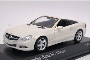 �~�j�`�����v�X 1/43 �����Z�f�X�E�x���c SL 2008 �z���C�g���^�� R230Minichamps 1:43 Mercedes SL 2008 WHITE METAL R230