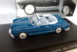 ~j`vX 1/43 tHNX[Q J}MA JuI ^Cv 14 u[O[Minichamps 1:43 VW VOLKSWAGEN Karmann Ghia Cabrio Type 14 blue green