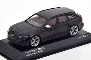 ~j`vX 1/43 AEfB RS 6 Aog 2019 ubN 336Minichamps 1:43 Audi RS 6 Avant 2019 black Limited Edition 336 pcs