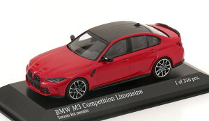 ~j`vX 1/43 BMW M3 RyeBV T[ 2020 bh^bNJ[{ 336Minichamps 1:43 BMW M3 Competition Saloon 2020 redmetallic carbon Limited Edition 336 pcs