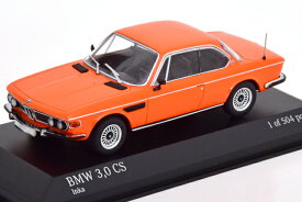ミニチャンプス 1/43 BMW 3.0 CS E9 1969 オレンジ 504台限定Minichamps 1:43 BMW 3.0 CS E9 1969 orange Limited Edition 504 pcs