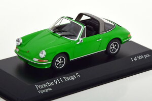 ~j`vX 1/43 |VF 911 ^K S 1972 O[/Vo[ 504Minichamps 1:43 Porsche 911 TARGA S 1972 green silver Limited Edition 504 pcs