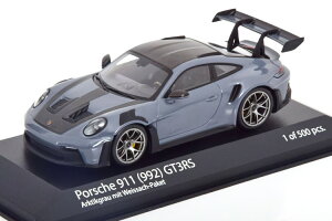 ~j`vX 1/43 |VF 911 (992) GT3 RS @CUbn pbP[W 2023 O[ 500Minichamps 1:43 Porsche 911 (992) GT3 RS Weissach Package 2023 grey Limited Edition 500 pcs
