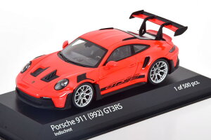 ~j`vX 1/43 |VF 911 (992) GT3 RS 2023 bh 500Minichamps 1:43 Porsche 911 (992) GT3 RS 2023 red Limited Edition 500 pcs