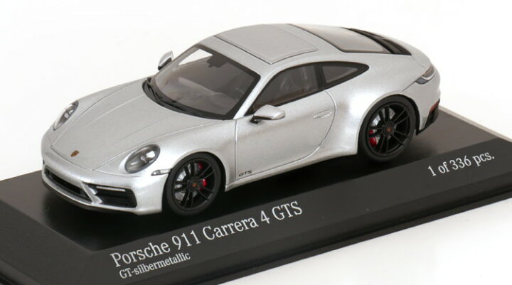 楽天市場】ミニチャンプス 1/43 ポルシェ 911 992 カレラ 4 GTS クーペ 