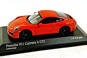 �~�j�`�����v�X 1/43 �|���V�F 911 �J���� 4 GTS 2017 �I�����WMinichamps 1:43 Porsche 911 Carrera 4 GTS 2017 orange