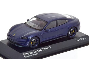 ~j`vX 1/43 |VF ^CJ ^[{S NX 2020 u[^bNMINICHAMPS 1/43 PORSCHE TAYCAN TURBO S CROSS 2020 BLUE MET