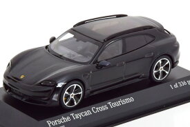 ミニチャンプス 1/43 ポルシェ タイカン クロス ツーリズモ ターボ S 2002 ブラック 336台限定Minichamps 1:43 Porsche TAYCAN CROSS TURISMO TURBO S 2002 black Limitation 336 pcs.