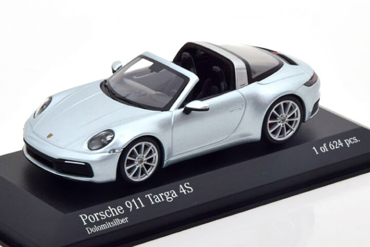 楽天市場】ミニチャンプス 1/43 ポルシェ 911 992 タルガ 4S 2020 