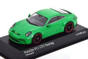 ~j`vX 1/43 |VF 911 (992) GT3 c[O 2021 O[ 480Minichamps 1:43 Porsche 911 (992) GT3 Touring 2021 green Limited Edition 480 pcs