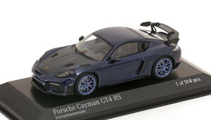 ~j`vX 1/43 |VF PC} GT4 RS (982) Neodym-rims 2021 _[Nu[^bNJ[{ 504Minichamps 1:43 Porsche Cayman GT4 RS (982) Neodym-rims 2021 darkblue-metallic carbon Limited Edition 504 pcs