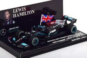 ミニチャンプス 1/43 メルセデス・ベンツ AMG ペトロナス 優勝 イギリスグランプリ2021 ハミルトン 1296台限定Minichamps 1:43 Mercedes AMG Petronas Winner GP Great Britain 2021 Hamilton Limited Edition 1296 pcs
