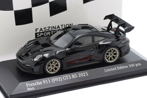 ~j`vX 1/43 |VF 911 (992) GT3 RS 2023 ubN/S[h 500MINICHAMPS 1/43 PORSCHE 911 (992) GT3 RS 2023 black / golden ones rims limitation 500 pcs