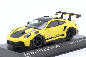 ~j`vX 1/43 |VF 911 (992) GT3 RS @CUbn pbP[W 2023 CG[/ubN  300Minichamps 1:43 Porsche 911 (992) GT3 RS Weissach package 2023 yellow / black rims Limited Edition 300 pcs