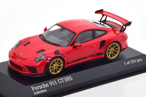 ~j`vX 1/43 |VF 911 (991 2) GT3-RS 2018 bh 333Minichamps 1:43 Porsche 911 (991 2) GT3-RS 2018 red Limited Edition 333 pcs
