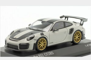 ~j`vX 1/43 |VF 911 (991 2) GT2 RS @CUbn pbP[W 2018 `[N / S[f 500Minichamps 1:43 Porsche 911 (991 2) GT2 RS Weissach package 2018 chalk / golden rims Limited 500 pcs