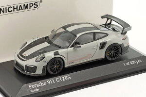 ~j`vX 1/43 |VF 911 (991 2) GT2 RS @CUbn pbP[W 2018 `[N / ubN 500Minichamps 1:43 Porsche 911 (991 2) GT2 RS Weissach package 2018 chalk / black rims Limitation 500 pcs.