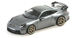 ~j`vX 1/43 |VF 911 (992) GT3 2020 O[^bN/ S[hzC[ 100Minichamps 1:43 Porsche 911 (992) GT3 2020 GREY METALLIC W/ GOLD WHEELS Limited Edition 100 pcs.