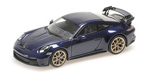~j`vX 1/43 |VF 911 (992) GT3 2020 u[^bN/ S[hzC[ 100Minichamps 1:43 Porsche 911 (992) GT3 2020 BLUE METALLIC W/ GOLD WHEELS Limited Edition 100 pcs.