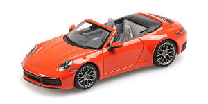 ~j`vX 1/43 |VF 911 (992) J 4S JuI2019 IW 102Minichamps 1:43 Porsche 911 (992) CARRERA 4S CABRIOLET 2019 ORANGE Limited Edition 102 pcs.