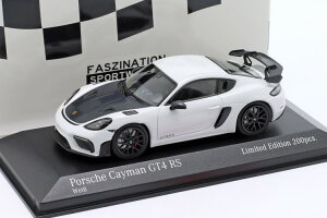 ~j`vX 1/43 |VF 718 (982) PC} GT4 RS 2021 zCg/ubN 200Minichamps 1:43 Porsche 718 (982) Cayman GT4 RS 2021 white / black rims Limited Edition 200