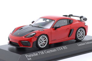 ~j`vX 1/43 |VF 718 (982) PC} GT4 RS 2021 bh/Vo[  200Minichamps 1:43 Porsche 718 (982) Cayman GT4 RS 2021 red / silver rims Limited Edition 200 pcs