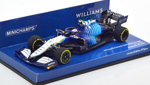 ~j`vX 1/43 EBAY ZfX FW43B o[[GP 2021 eBtB 572Minichamps 1:43 Williams Mercedes FW43B GP Bahrain 2021 Latifi Limited Edition 572 pcs