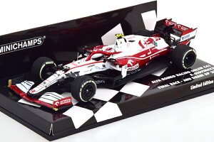 ~j`vX 1/43 At@I I[ C41 GP Au_r 2021 WribcB 250Minichamps 1:43 Alfa Romeo Orlen C41 GP Abu Dhabi 2021 Giovinazzi Limited Edition 250 pcs
