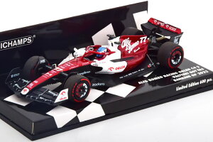 ~j`vX 1/43 At@I I[ C42 o[[ GP 2022 600Minichamps 1:43 Alfa Romeo Orlen C42 GP Bahrain 2022 Bottas Limited Edition 600 pcs