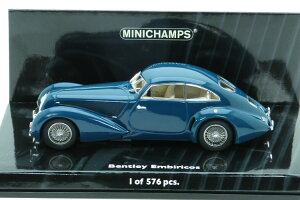 ~j`vX 1/43 xg[ GuRX 1939 u[Minichamps 1:43 Bentley Embiricos 1939 blue