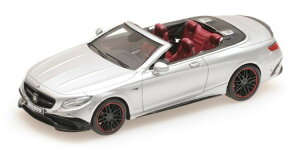 ~j`vX 1/43 ZfX uoX 850 AMG S 63 2016 Vo[^bNMinichamps 1:43 Mercedes Brabus 850 AMG S 63 2016 Silver Metallic