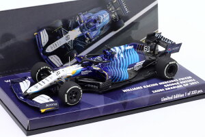 ~j`vX 1/43 EBAY FW43B #63 TEWArAOv tH[~1 2021 W[WEbZ 333Minichamps 1:43 Williams FW43B #63 Saudi Arabia GP formula 1 2021 George Russell Limitation 333 pc
