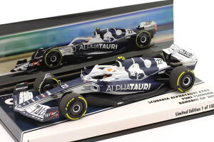 ~j`vX 1/43 At@ ^E AT03 #22 8th o[[ GP tH[~ 1 2022 pcTB 150Minichamps 1:43 Alpha Tauri AT03 #22 8th Bahrain GP formula 1 2022 Yuki Tsunoda Limited Edition 150 pcs
