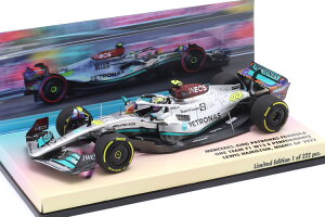 ~j`vX 1/43 ZfX AMG F1 W13 #44 6th }CA~GP tH[~1 2022 222Minichamps 1:43 Mercedes AMG F1 W13 #44 6th Miami GP Formula 1 2022 Lewis Hamilton Limited Edition 222 pcs