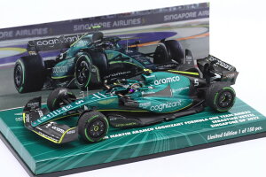 �~�j�`�����v�X 1/43 �A�X�g���}�[�e�B�� AMR22 #5 8�� �V���K�|�[��GP �t�H�[�~����1 2022 �Z�o�X�`���� �x�b�e�� 150�����Minichamps 1:43 Aston Martin AMR22 #5 8th Singapore GP Formula 1 2022 S. Vettel Limitation 150 pc