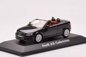 AEfB ~j`vX 1/43 AEfB A3 JuI 2008 ubNMinichamps 1:43 Audi A3 Cabriolet 2008 Black