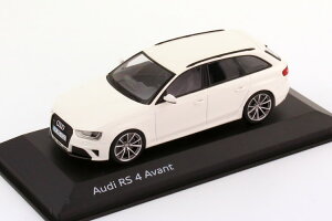 �~�j�`�����v�X 1/43 �A�E�f�BRS4 �A�o���g B8 2012 �z���C�gMinichamps 1:43 Audi RS4 Avant (B8, Faclift 2012) ibis-weis