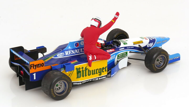 楽天市場】ミニチャンプス 1/18 ベネトン ルノー B195 Taxi カナダGP 