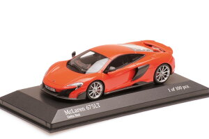 ~j`vX 1/43 }N[ 675 LT 2015 bhMinichamps 1:43 McLaren 675 LT year 2015 delta red 100
